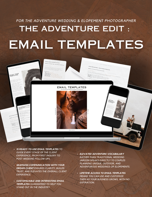 Email Templates: THE ADVENTURE EDIT